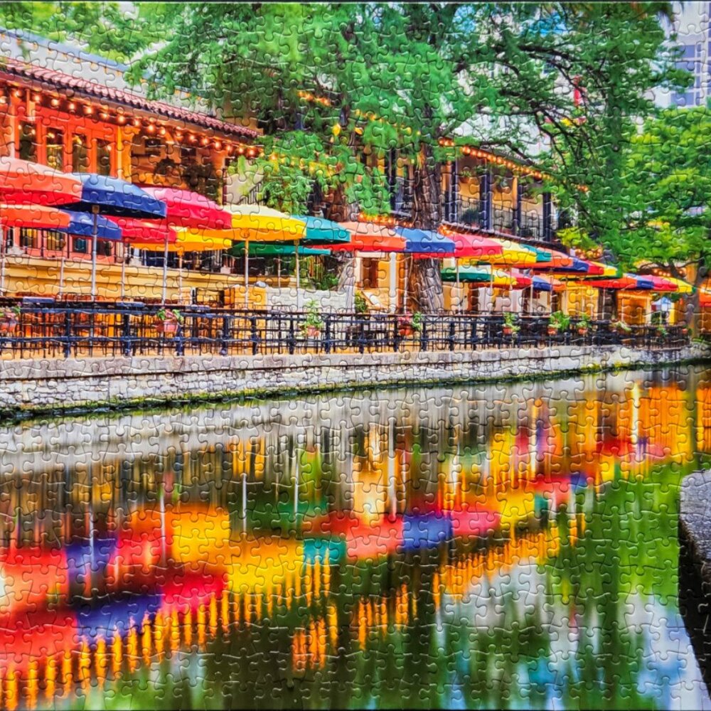 San Antonio, 1000 piece puzzle, The Canadian Group, Sure-Lox